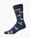 Dalmatian Bamboo Sock | Mens