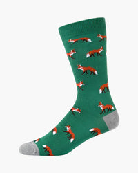 Foxy Bamboo Sock | Mens