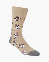 French Bulldog Bamboo Sock | Mens