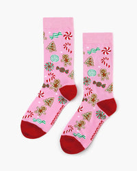Womens 2pk Gingerbread & Meowy Cat Hanging Gift Box
