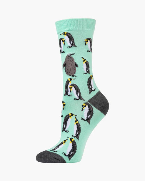 King Penguin Bamboo Sock | Womens