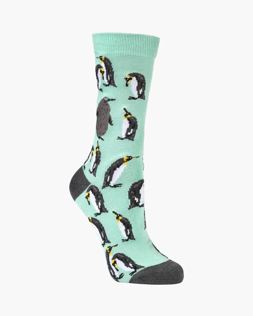 King Penguin Bamboo Sock | Womens