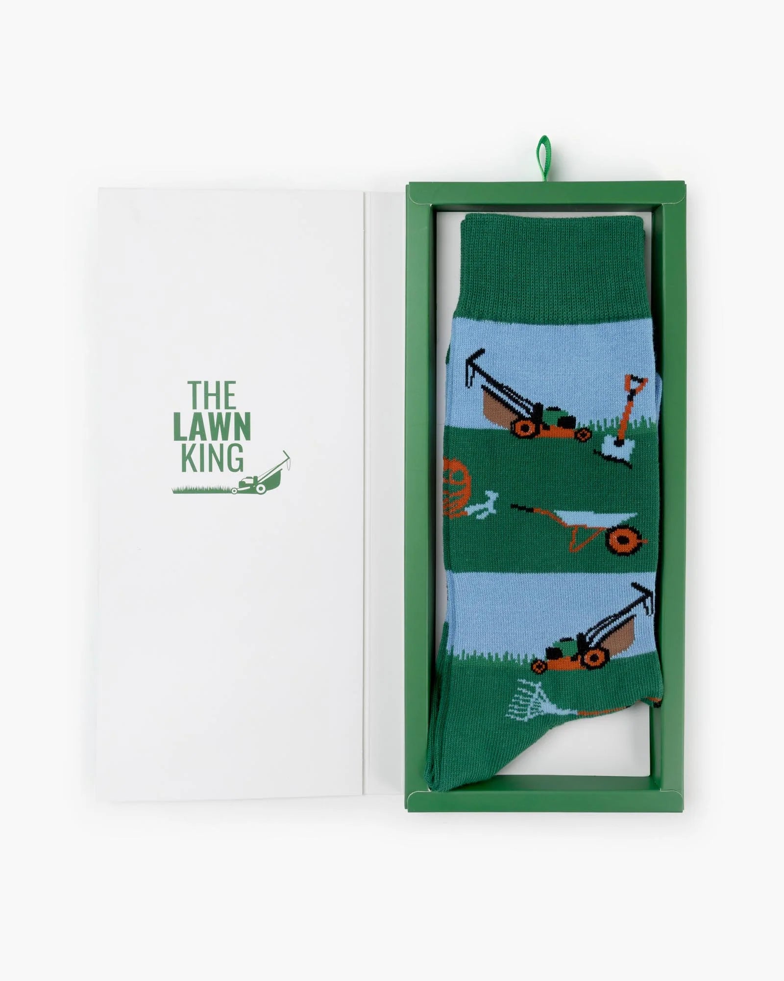 Mens Lawn King Bamboo Sock Card