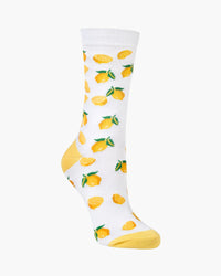 Lemons Bamboo Sock | Womens