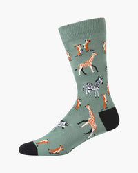 Safari Bamboo Sock | Mens
