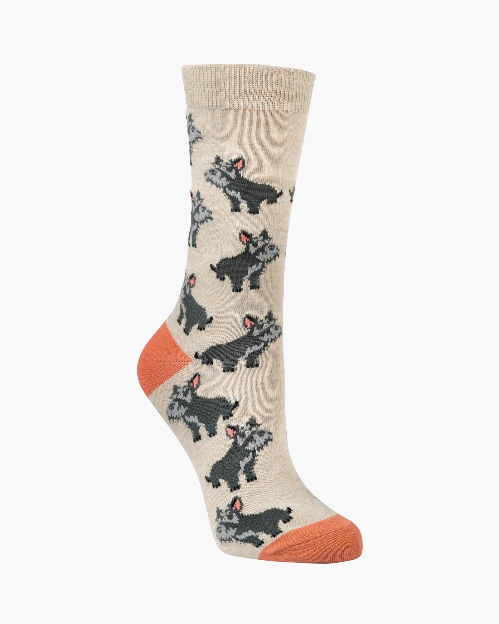 Scottie Dogs Bamboo Sock | Womens