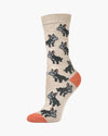 Scottie Dogs Bamboo Sock | Womens