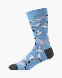 Seagulls | Men's Bamboo Sock