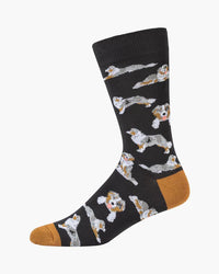 Australian Shepherd Bamboo Sock | Mens