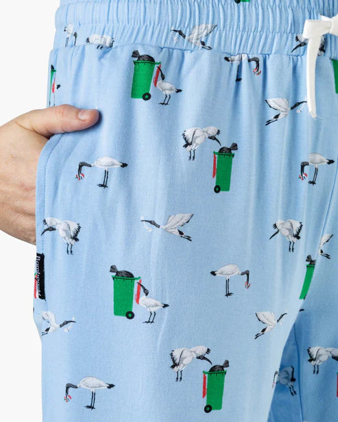Mens Bin Chicken Bamboo Jersey Sleep Short