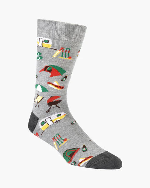 Summer Camp Bamboo Sock | Mens