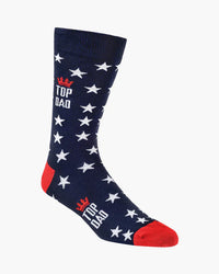 Top Dad Stars Bamboo Sock | Mens