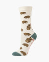 Wally Wombat Bamboo Sock | Womens