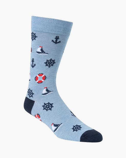 Mens Below Deck Bamboo Sock