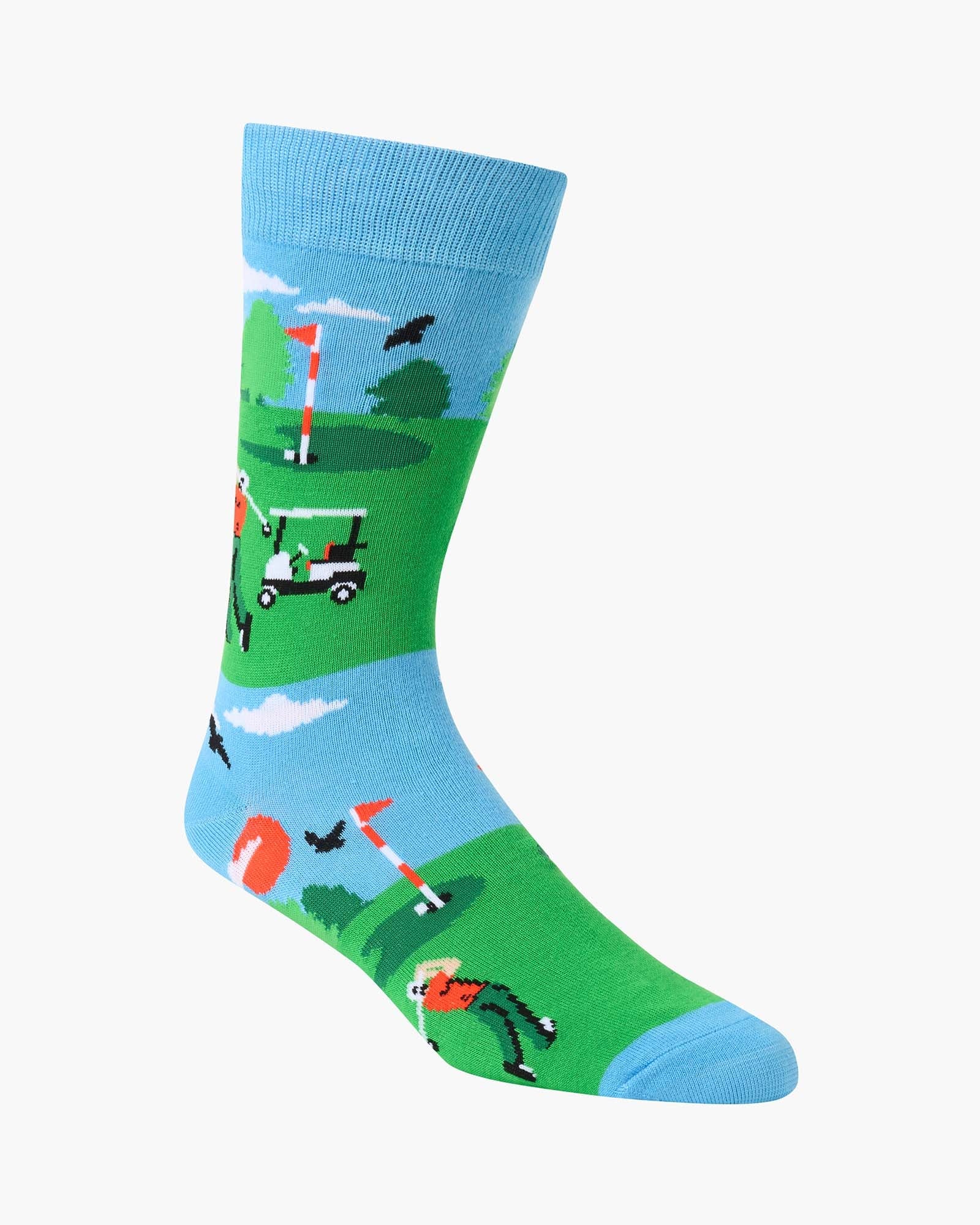 Born To Bogey | Mens Bamboo Sock