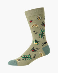 Mens Creep It Real Bamboo Sock