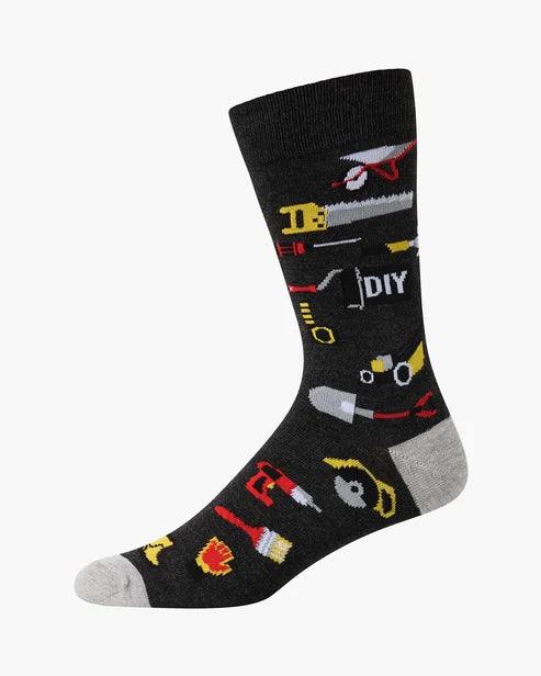 Mens DIY King Bamboo Sock