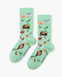 Womens Farmers Market Bamboo Sock