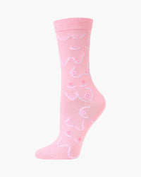 Womens Female Body Bamboo Sock