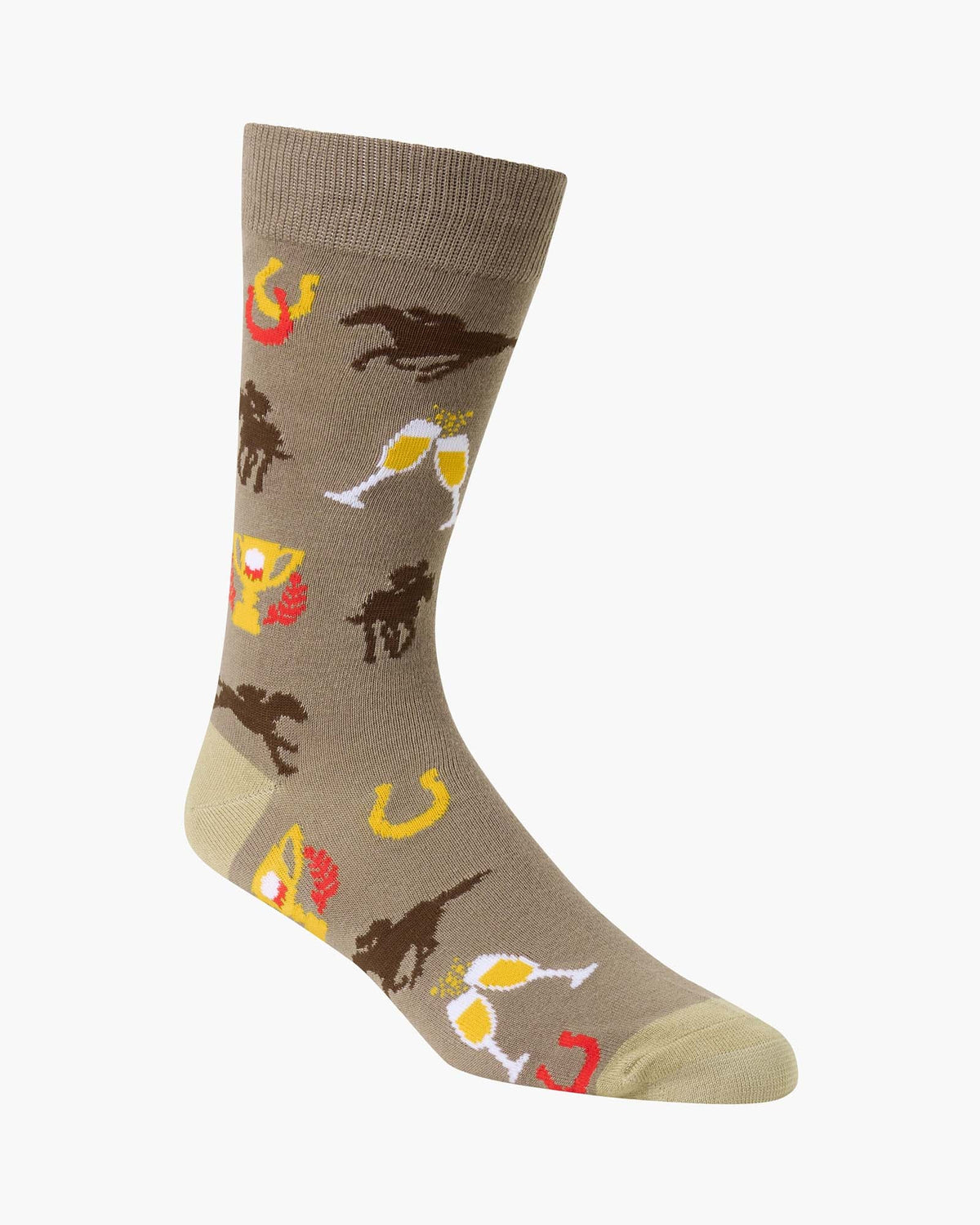 Mens Off And Racing Bamboo Sock
