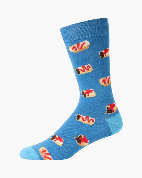 Mens Party Rollers Bamboo Sock
