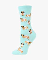Womens Pool Paw-ty Bamboo Sock