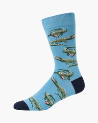 Mens Freshwater Snapper Bamboo Sock