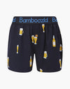 Mens Beer Bamboo Boxer Short