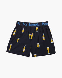 Mens Beer Bamboo Boxer Short