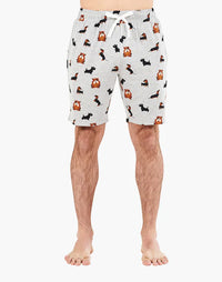 Mens Yappy Days Bamboo Sleep Short