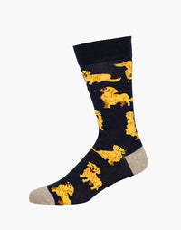 Golden Retriever| Mens Bamboo Sock