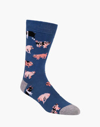 Oink Bamboo Sock | Mens