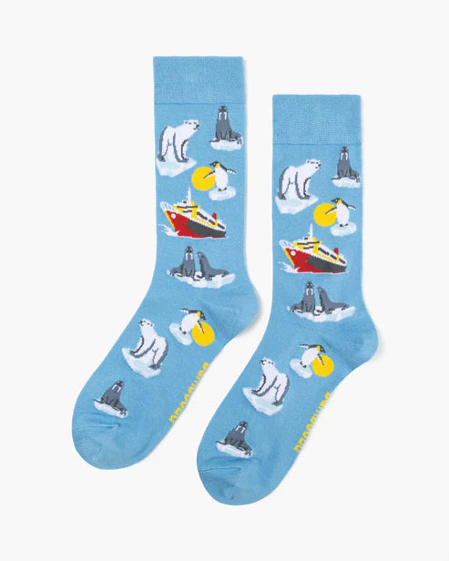 Arctic Animals | Men's Bamboo Sock