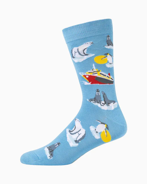 Arctic Animals | Men's Bamboo Sock