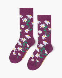 Daisies | Women's Bamboo Sock