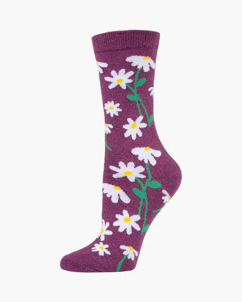 Daisies | Women's Bamboo Sock
