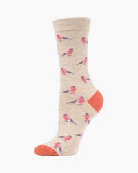 Finch Bird | Women's Bamboo Sock