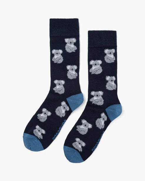 Fluffy Koala | Men's Bamboo Sock