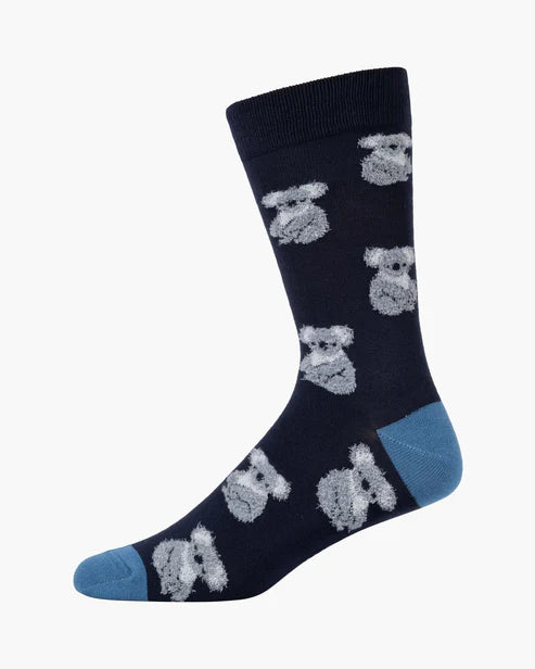 Fluffy Koala | Men's Bamboo Sock