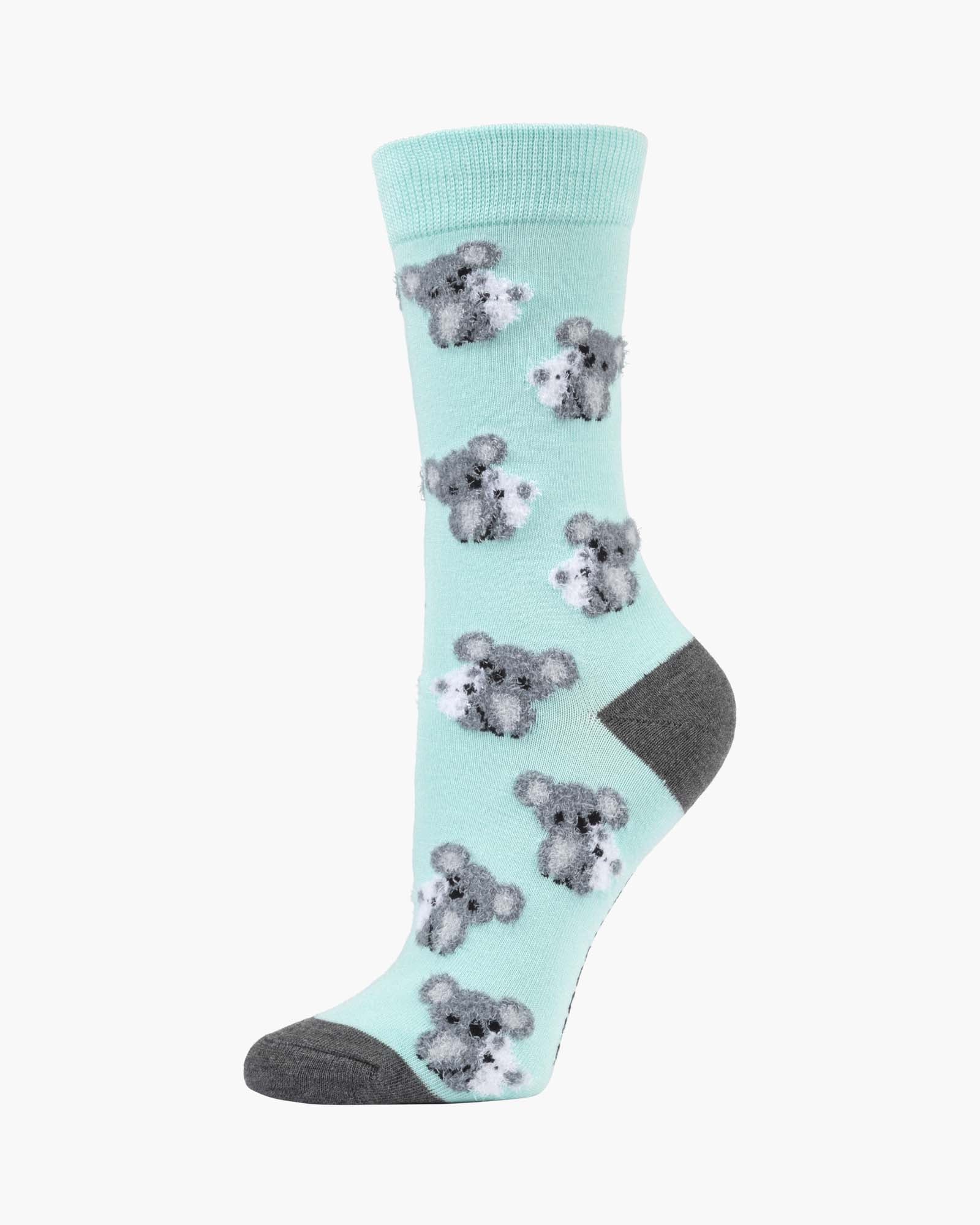 Fluffy Koala & Mini | Women's Bamboo Sock