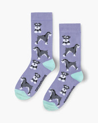 Fluffy Schnauzer | Women's Bamboo Sock