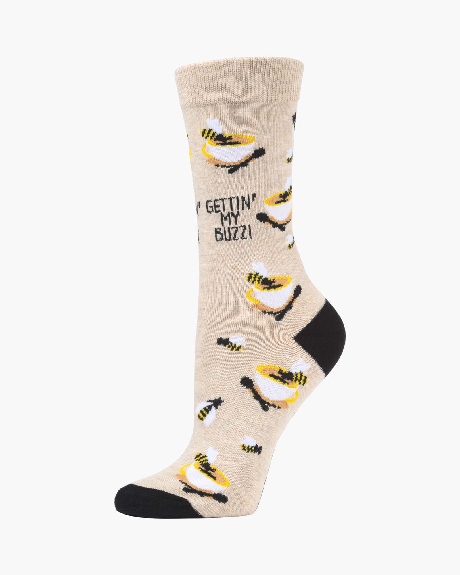 Gettin My Buzz | Women's Bamboo Sock