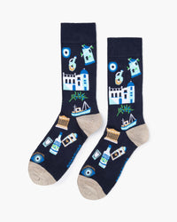 Greek Odyssey | Men's Bamboo Sock