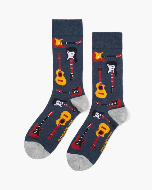 Guitar | Men's Bamboo Sock