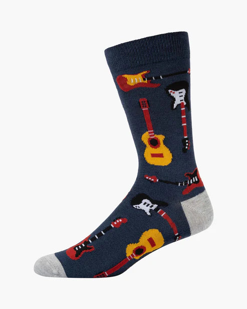 Guitar | Men's Bamboo Sock
