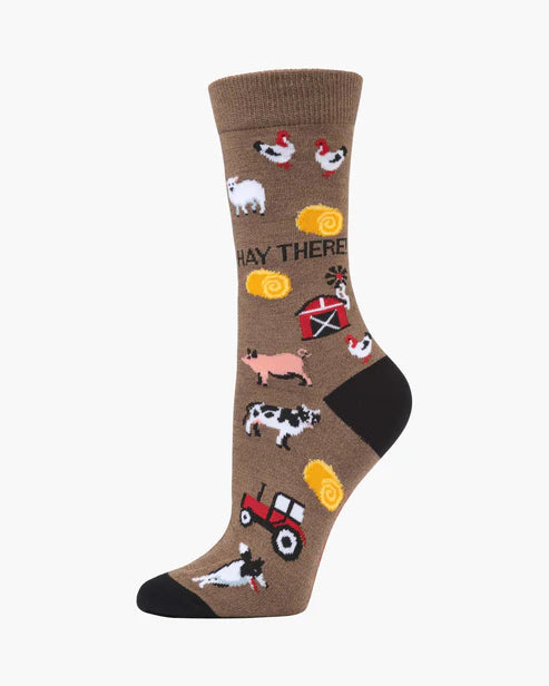 Hay There | Women's Bamboo Sock