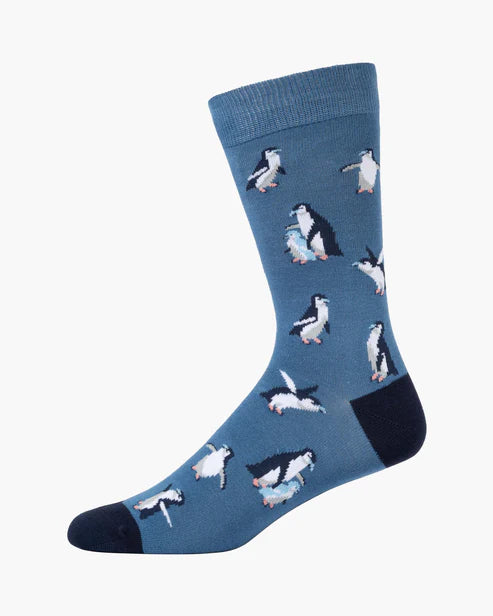 Penguin Parade | Men's Bamboo Sock