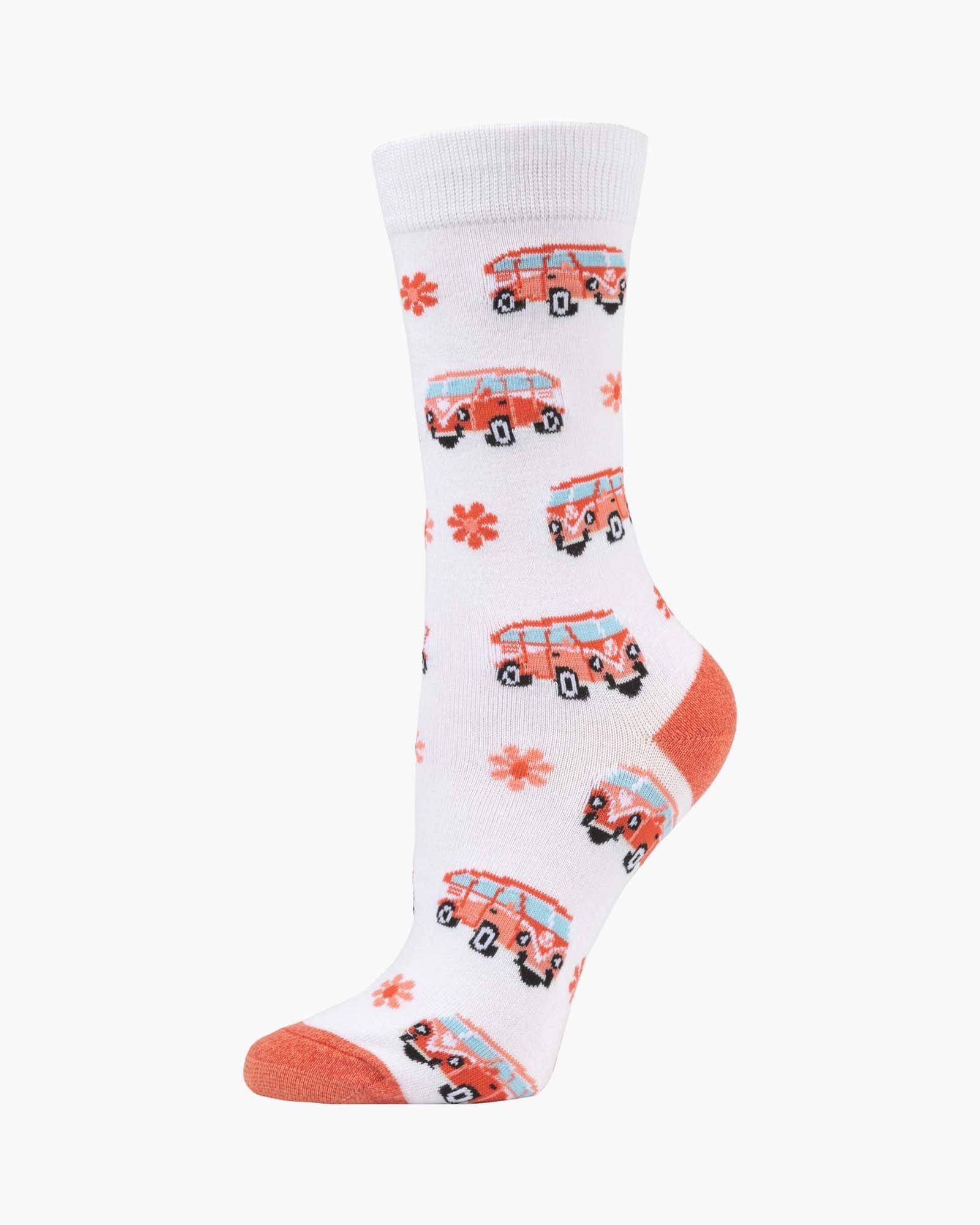 Womens Retro Baby Bamboo Sock