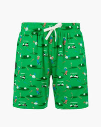 Mens Born To Bogey Short & Sock Gift Set