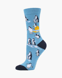 Sunset Penguins | Women's Bamboo Sock